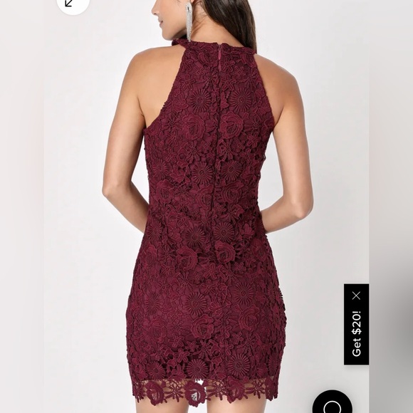 NWT lace mini dress - Picture 3 of 4